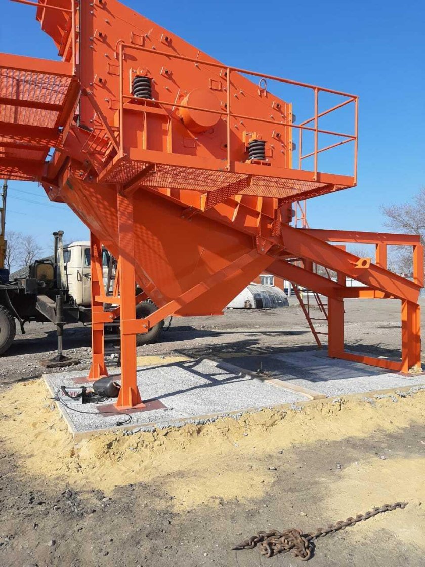 Установка грохот