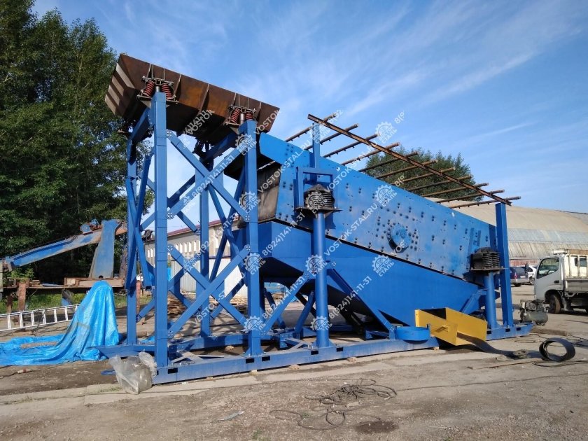 Промприбор грохот для промывки золота