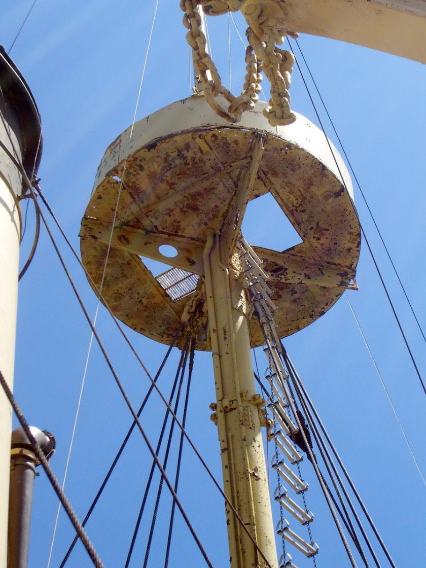 Грот мачта и ФОК мачта