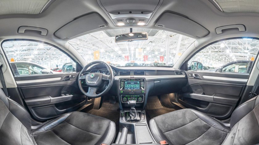 Skoda Superb 2 салон