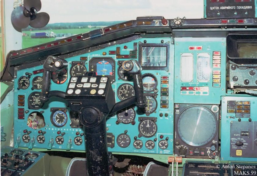 Ту 144 кабина