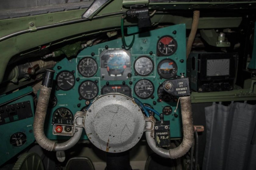 Ту-95мс кабина