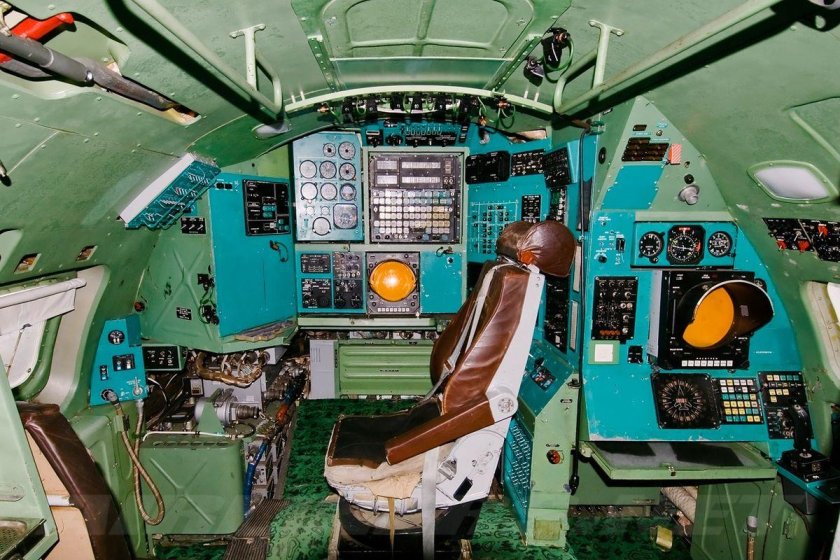 Ту-95мс кабина