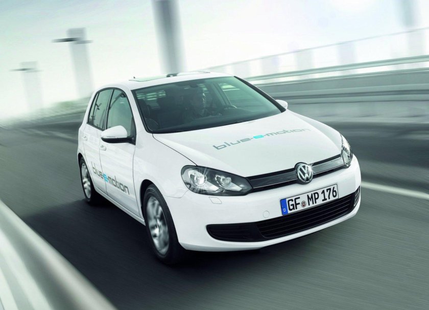 Volkswagen Golf электромобиль
