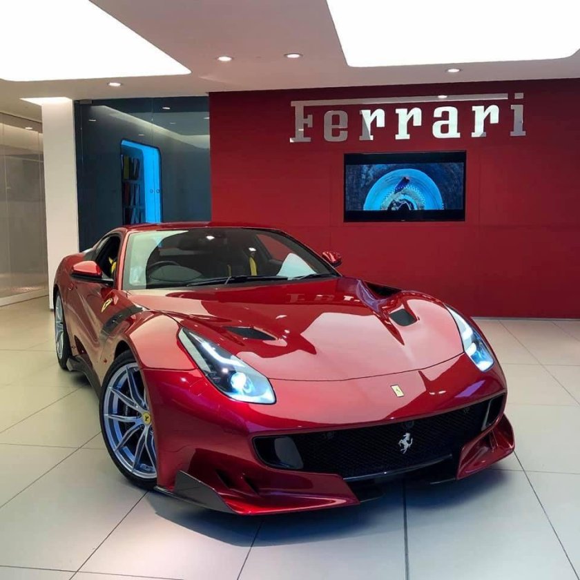 Red Ferrari