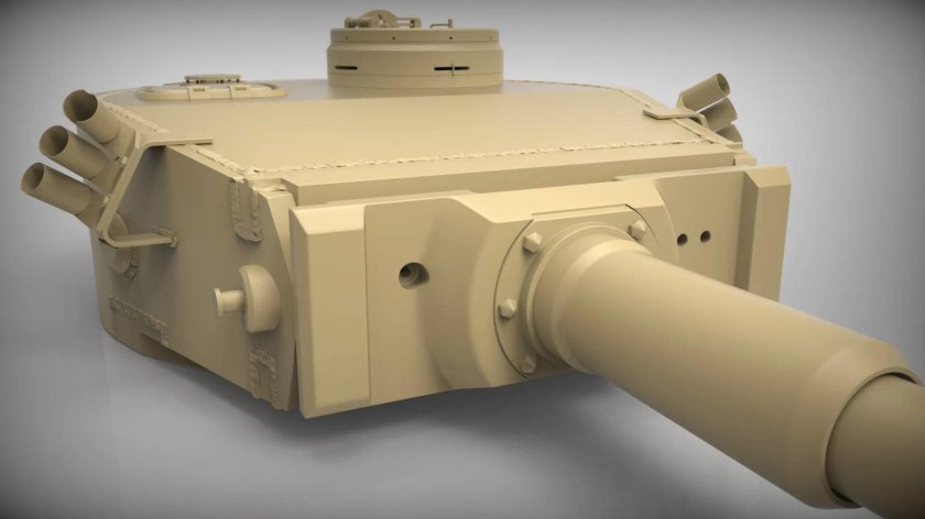 Моторный отсек танка тигр