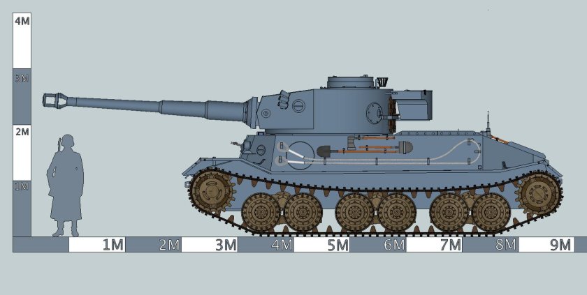 Тигр Порше танк