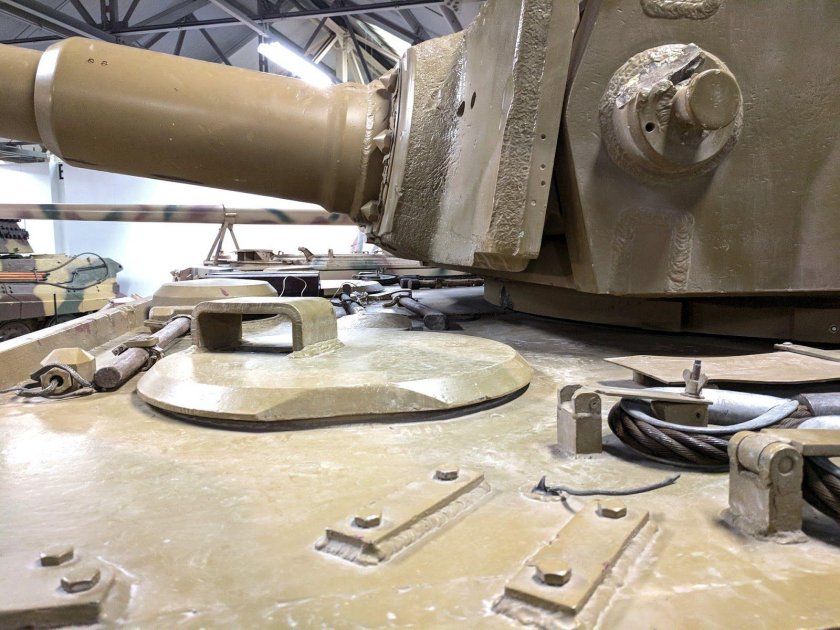 Танк тигр МТО