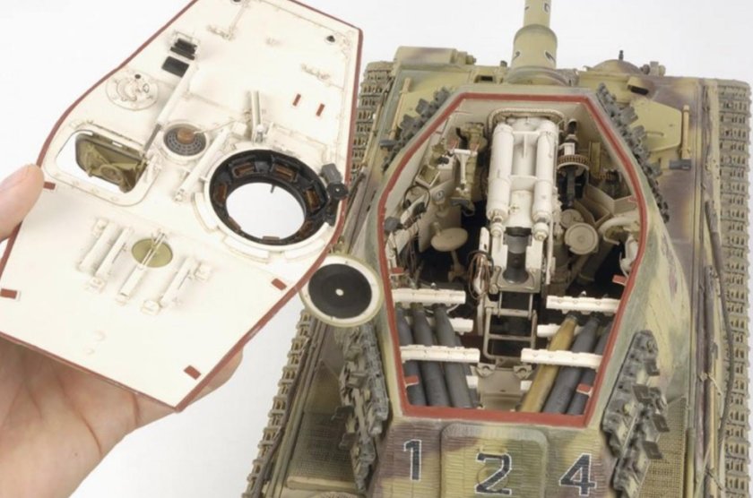 Королевский тигр 1 16 Трумпетер