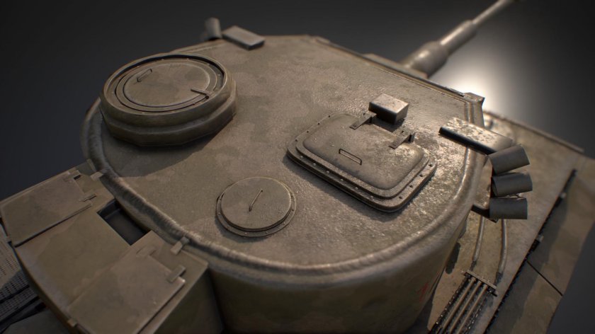 Командирская башня танка тигр