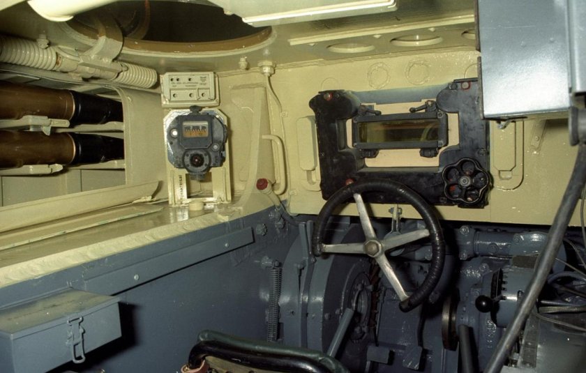 Танк Королевский тигр изнутри