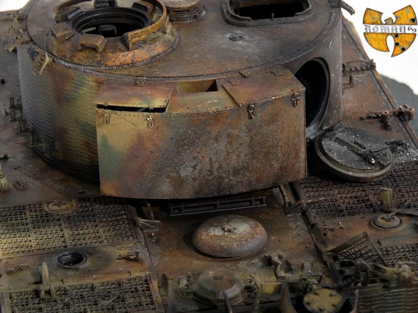 Танк тигр 1 башня