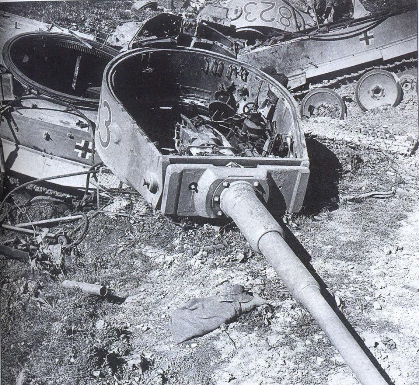 Подбитый тигр 1