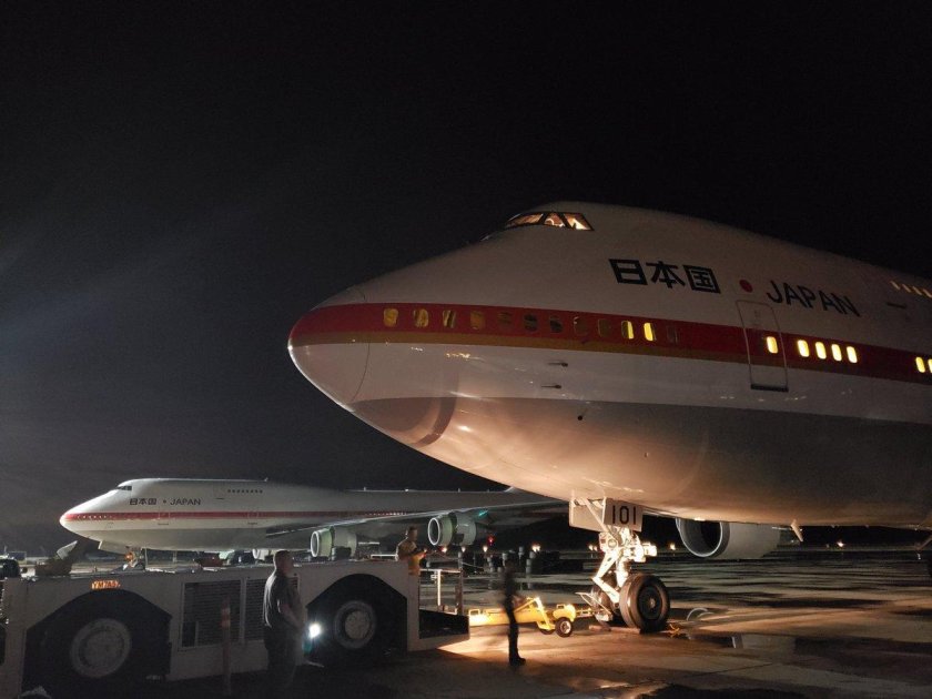 Самолет императора Японии