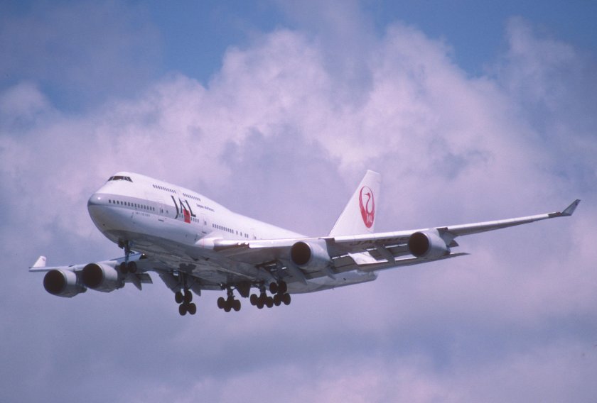 Боинг 747 Japan Airlines