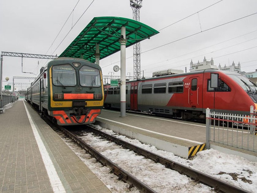 Пригородные поезда Смоленск