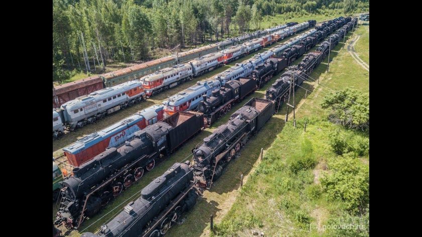 База запаса Паровозов Рославль-2