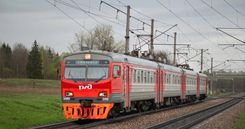 Вязьма Смоленск электропоезд