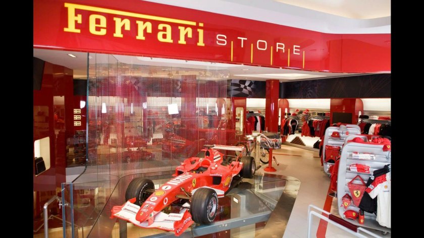 Ferrari f1 shop