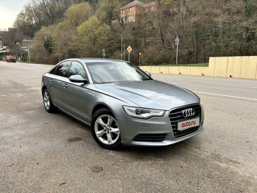 Ауди а 6 серая