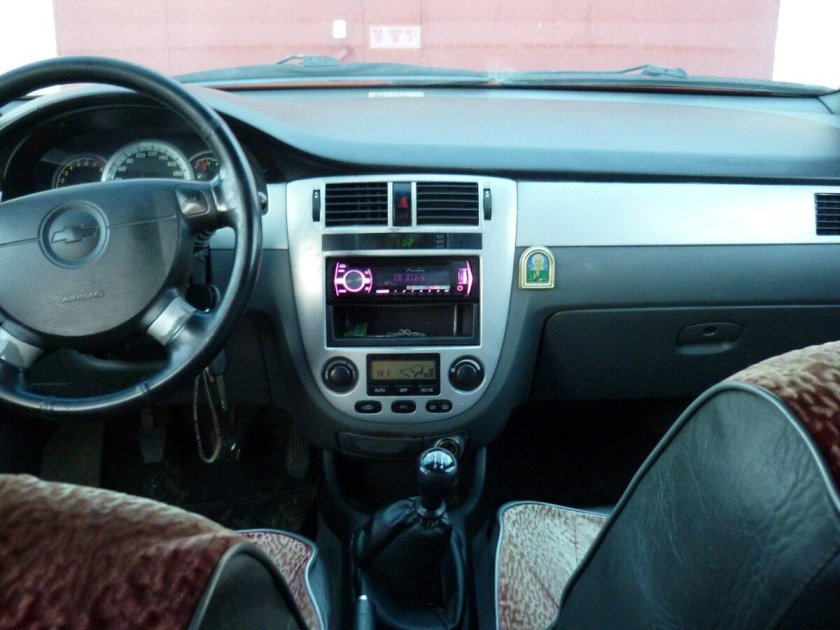 Chevrolet lacetti 2008 салон