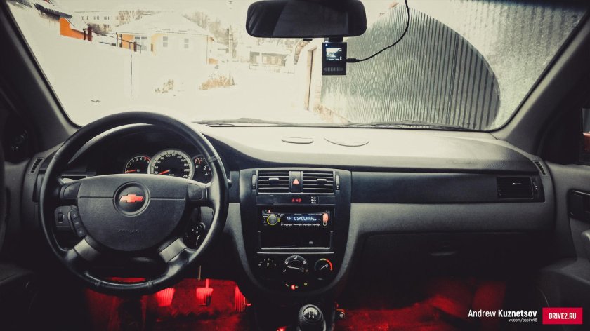 Шевроле Лачетти седан черный салон