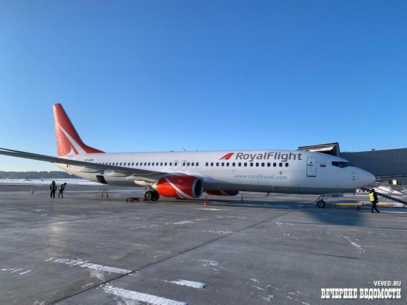 Самолёт Боинг 737-800 Royal Flight