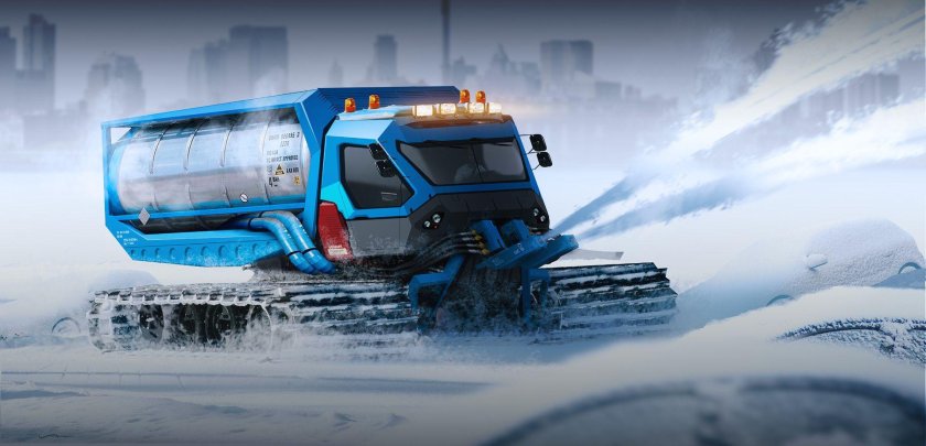 Вездеход Tinger track s500