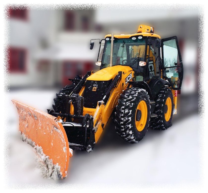 Уборка снега JCB 4cx