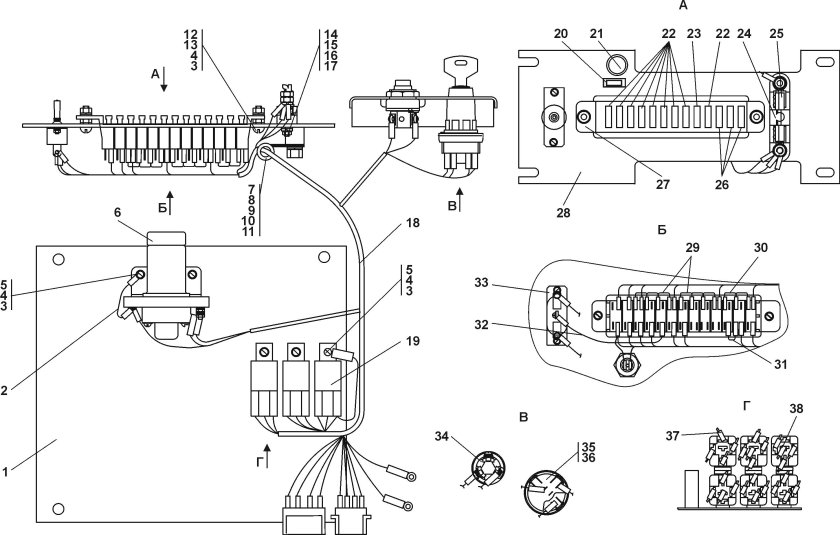 Блок управления бульдозера ЧЕТРА Т 11