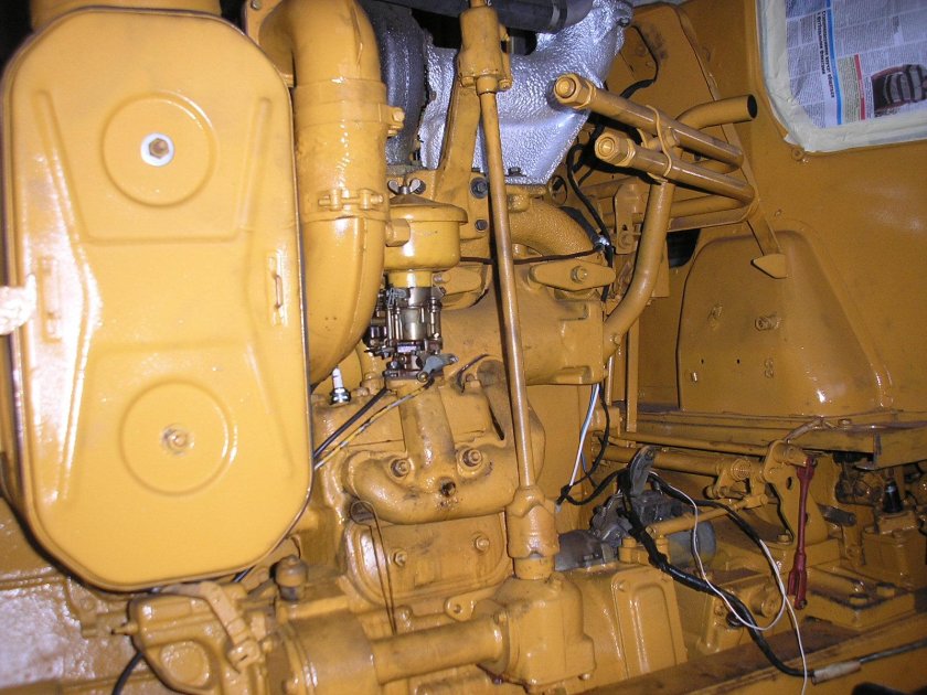 Двигатель бульдозера т-170