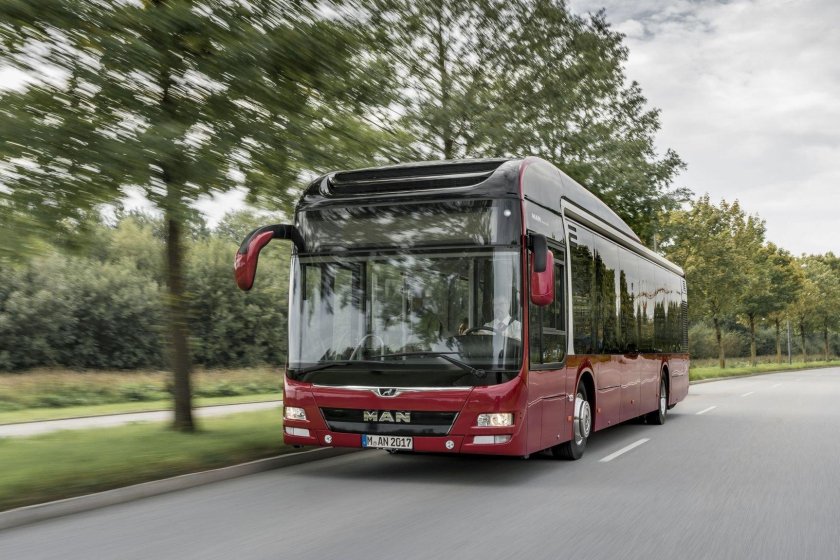 Автобус ман Лион Сити