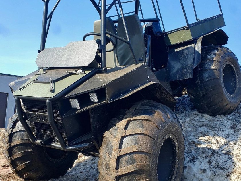 Снегоболотоход вектор 4x4