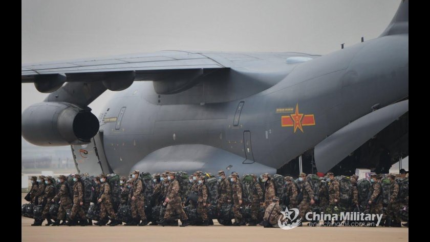 Военно-транспортный самолет Xian y-20