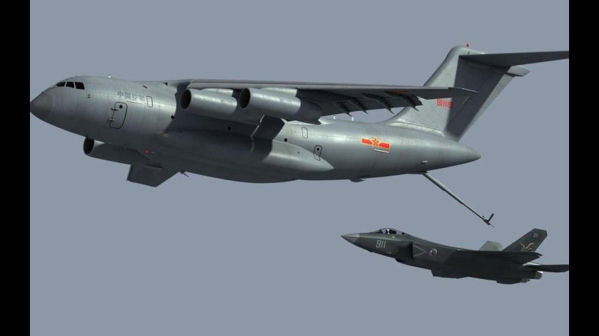 Y-20 военно-транспортный самолёт