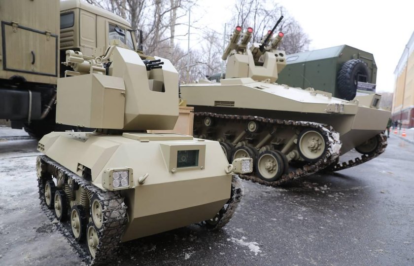 Боевой робот Нахлебник концерна Калашников