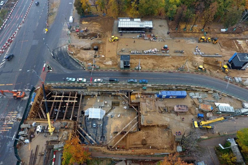 Метро Ломоносовский проспект строительство