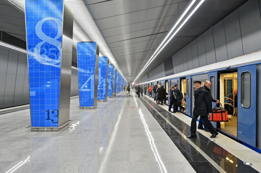 Метро Ломоносовский проспект Калининско Солнцевской линии метро