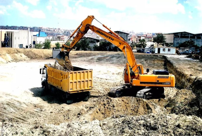 Выемка грунта