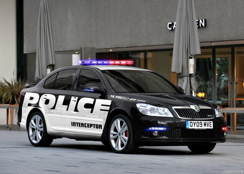 Skoda Octavia RS Police