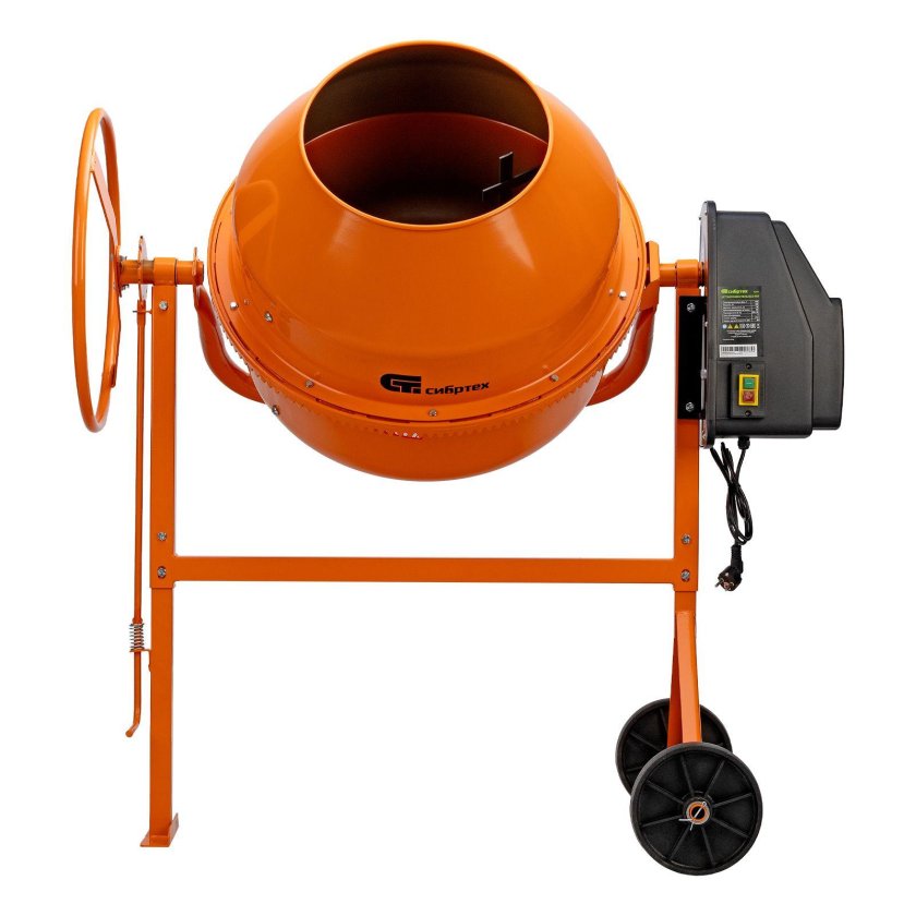 Бетоносмеситель KRONWERK 200 Л 1000 Вт