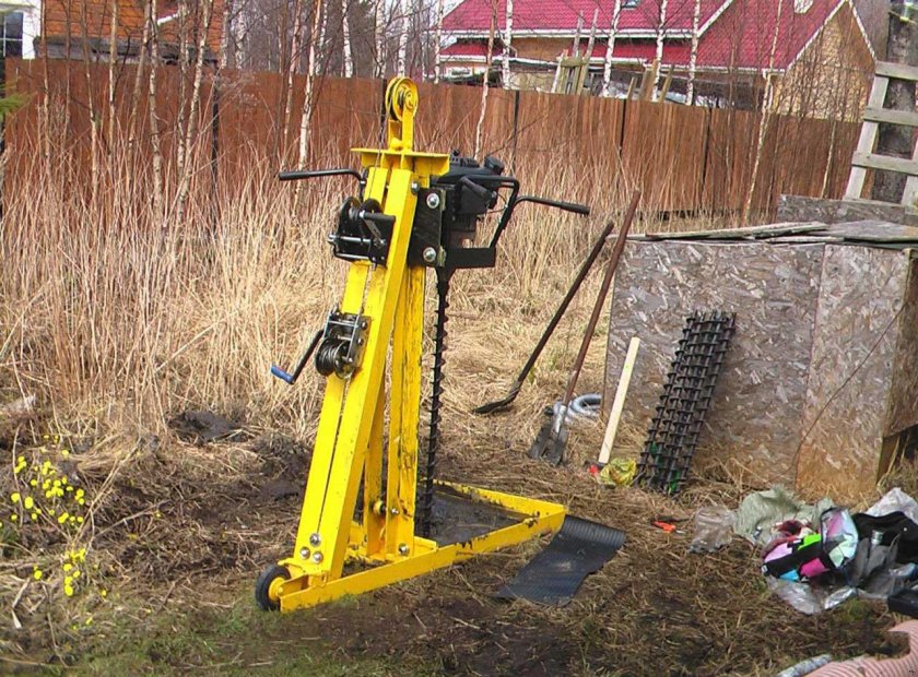 Буровые МГБУ С мотобуром