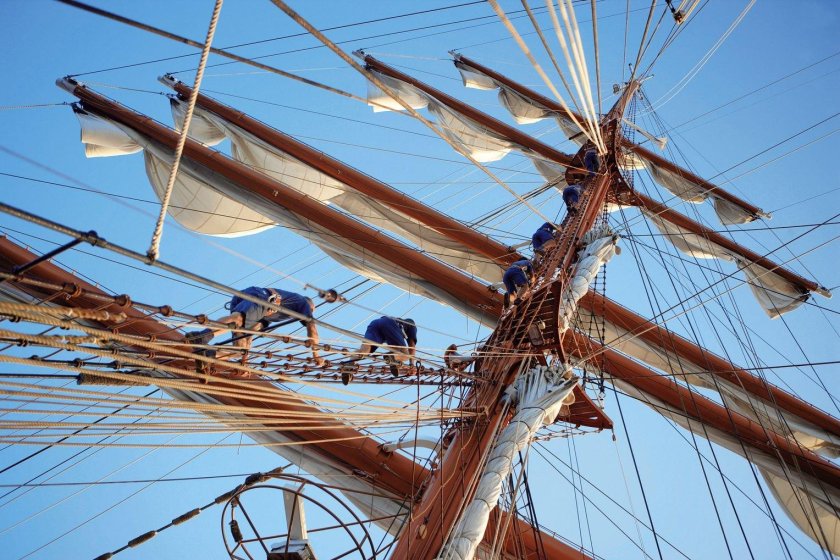 Рангоут парусного корабля