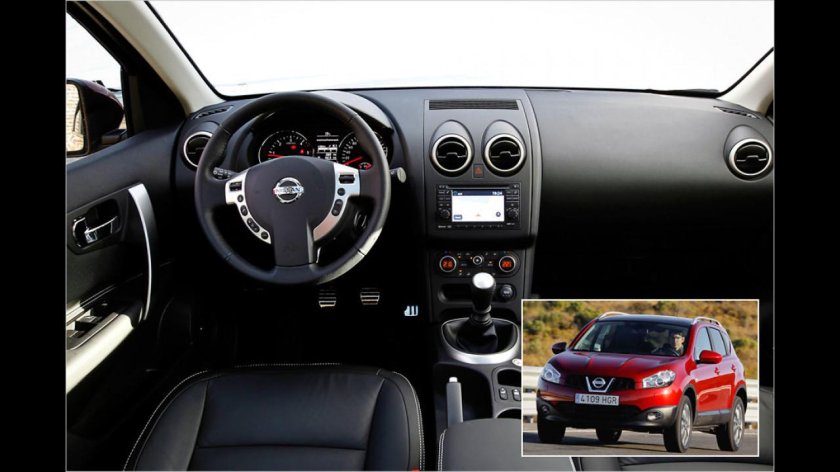 Nissan Qashqai j10 салон