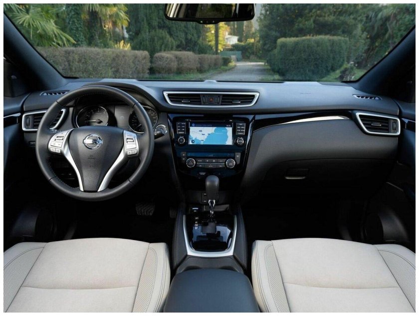 Nissan Qashqai j11 салон