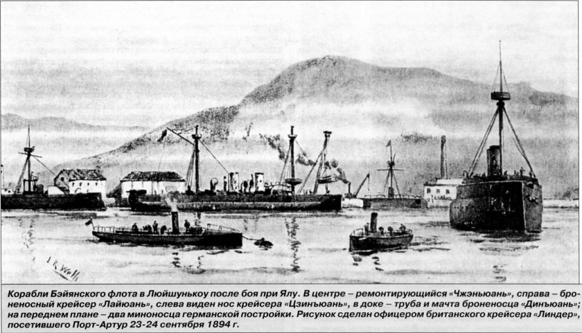 Корабли японо китайской войны 1894