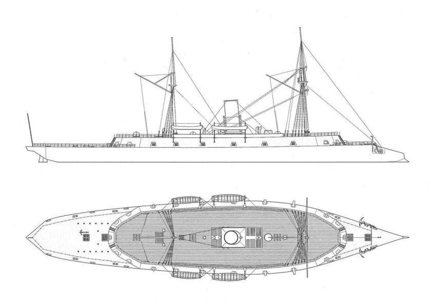 Батарейный броненосец «USS New Ironsides (1862)»