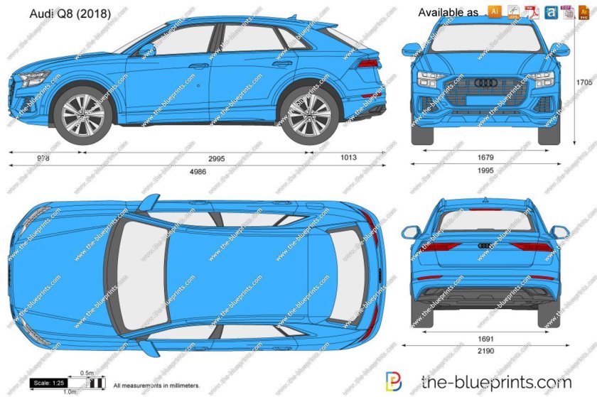 Audi q3 Blueprint