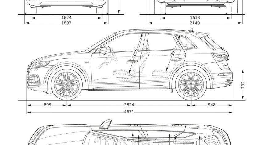 Audi q5 Dimensions