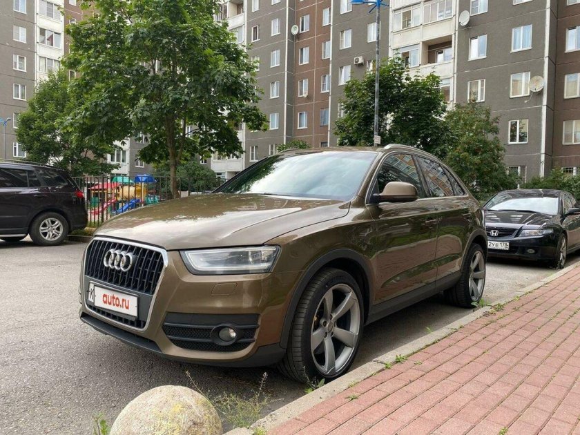 Ауди q3 коричневая
